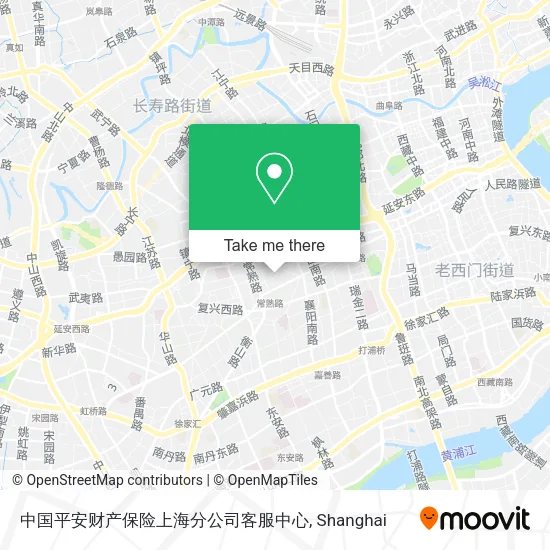 中国平安财产保险上海分公司客服中心 map