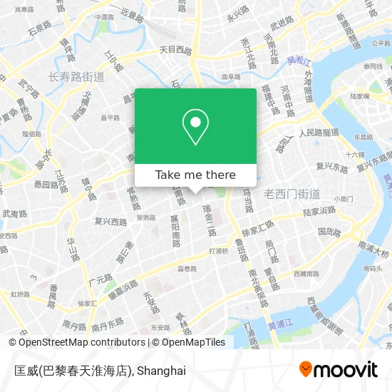 匡威(巴黎春天淮海店) map