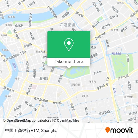 中国工商银行ATM map