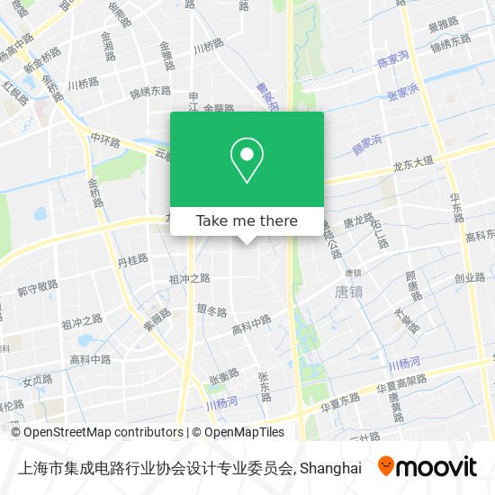上海市集成电路行业协会设计专业委员会 map