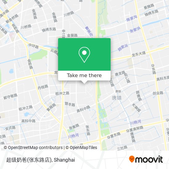 超级奶爸(张东路店) map