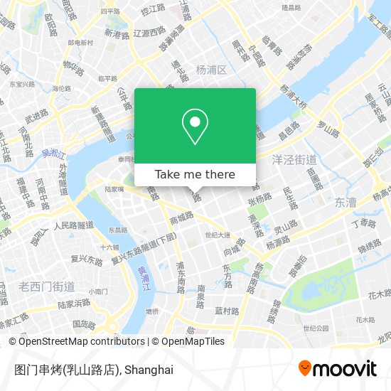 图门串烤(乳山路店) map