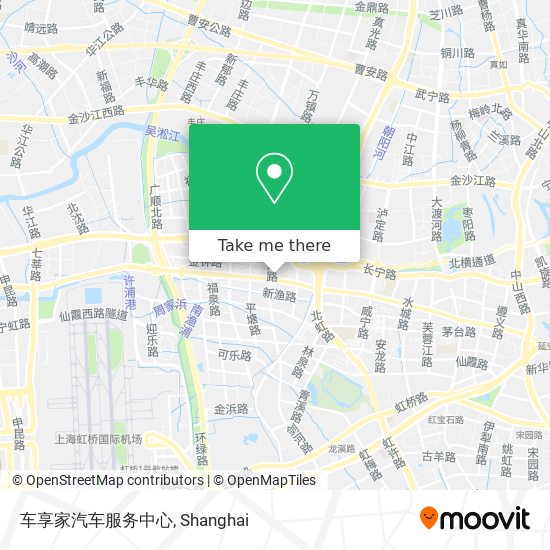 车享家汽车服务中心 map