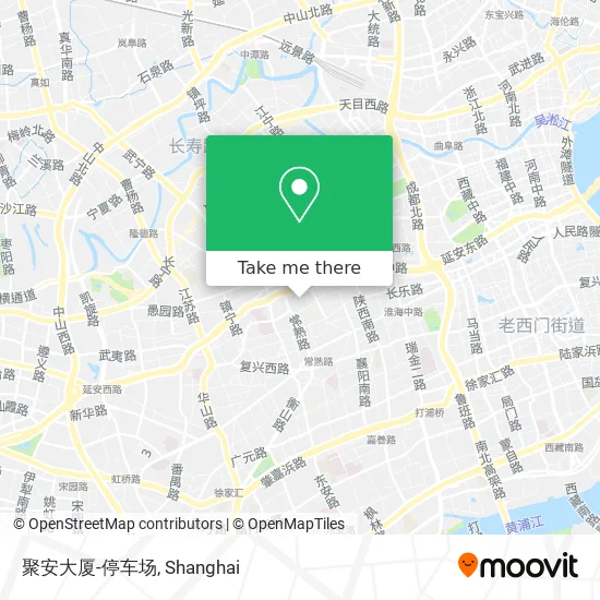 聚安大厦-停车场 map