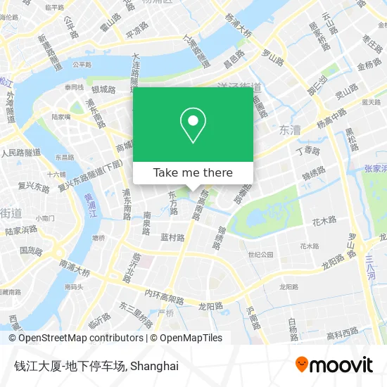 钱江大厦-地下停车场 map