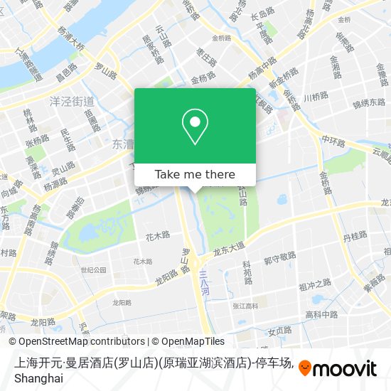 上海开元·曼居酒店(罗山店)(原瑞亚湖滨酒店)-停车场 map