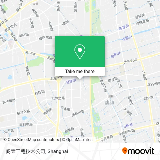 阁壹工程技术公司 map