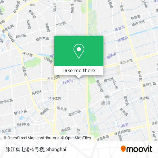 张江集电港-5号楼 map