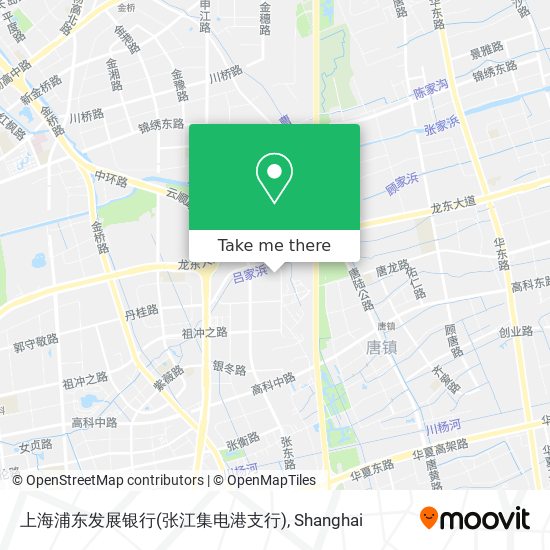 上海浦东发展银行(张江集电港支行) map