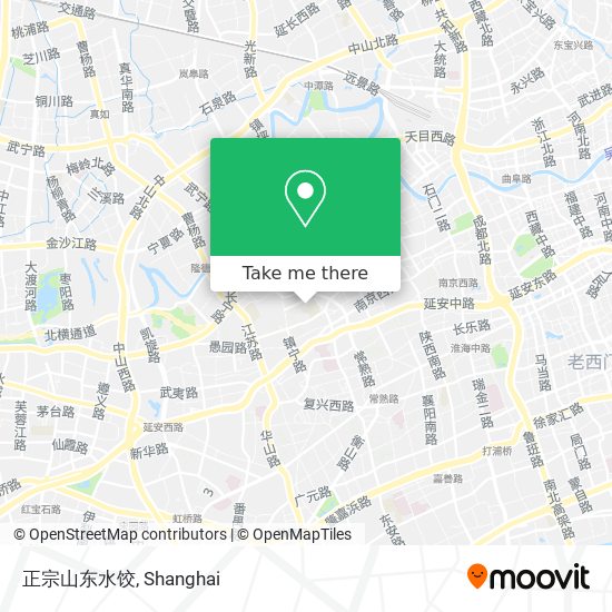 正宗山东水饺 map