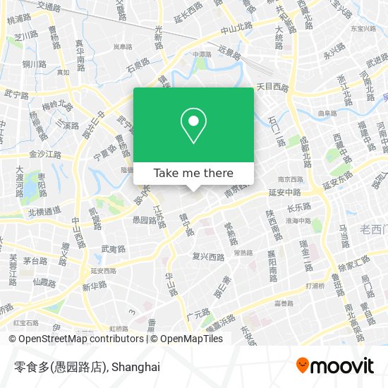 零食多(愚园路店) map