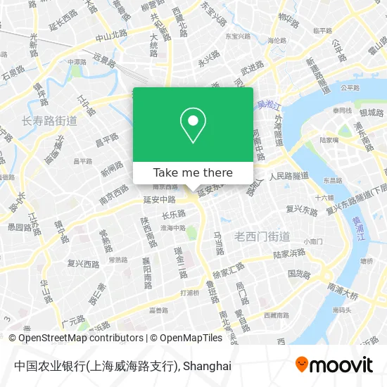 中国农业银行(上海威海路支行) map