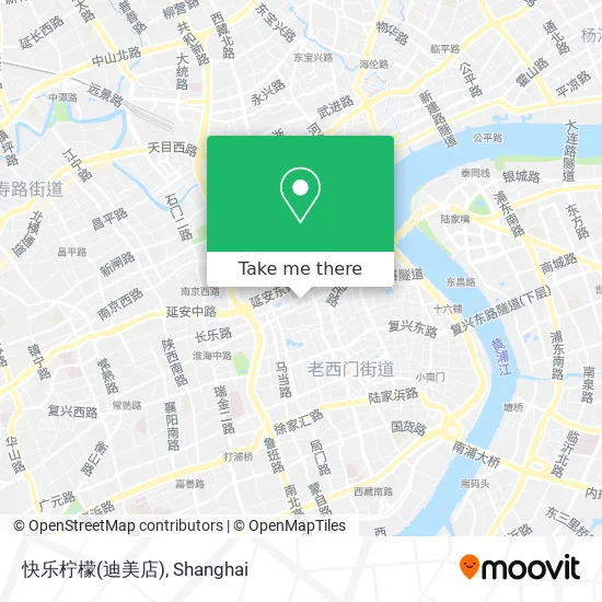 快乐柠檬(迪美店) map