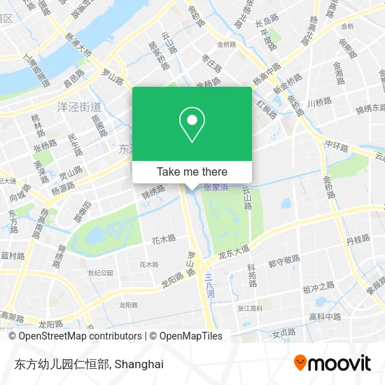 东方幼儿园仁恒部 map