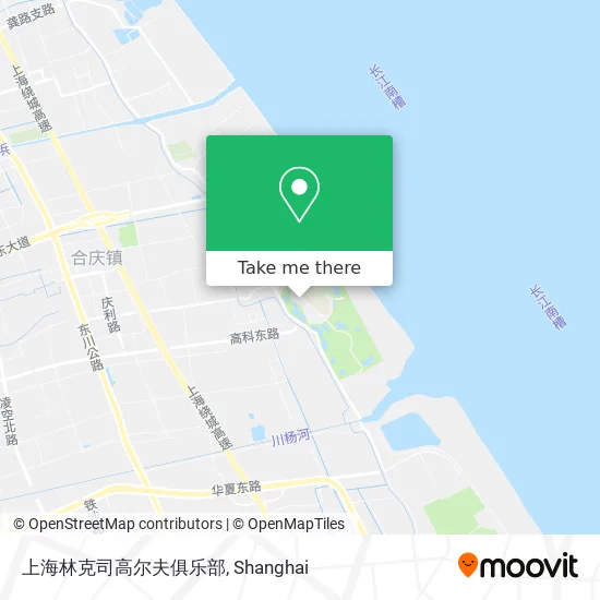 上海林克司高尔夫俱乐部 map