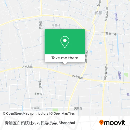 青浦区白鹤镇杜村村民委员会 map