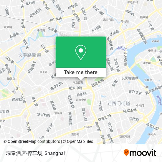 瑞泰酒店-停车场 map