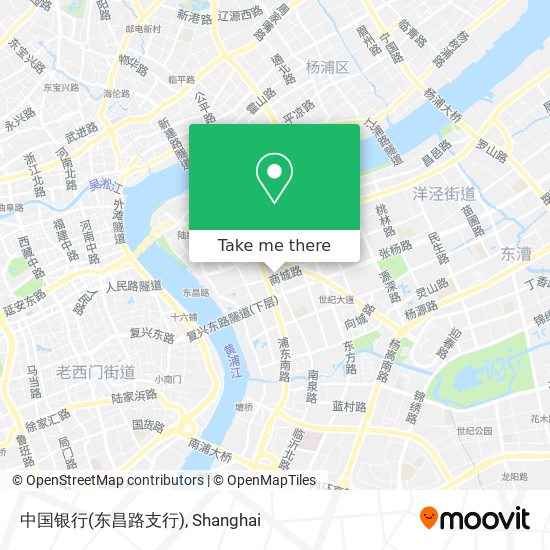 中国银行(东昌路支行) map