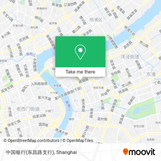 中国银行(东昌路支行) map