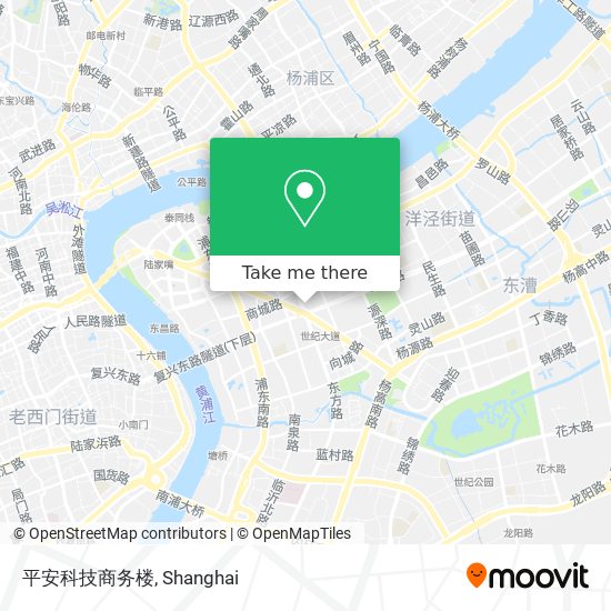 平安科技商务楼 map