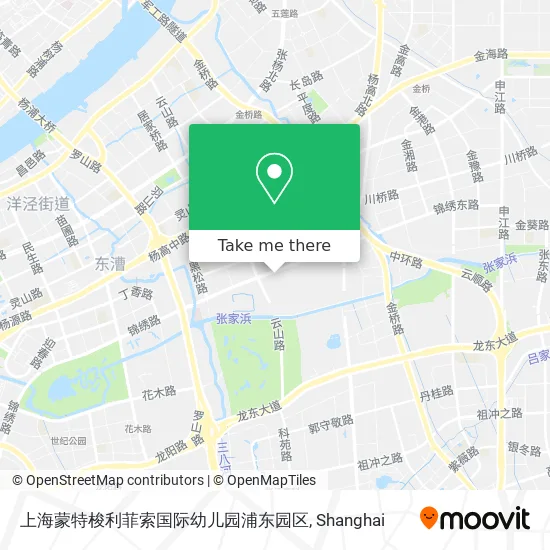 上海蒙特梭利菲索国际幼儿园浦东园区 map