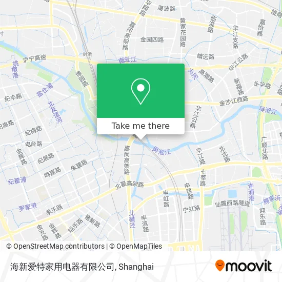 海新爱特家用电器有限公司 map