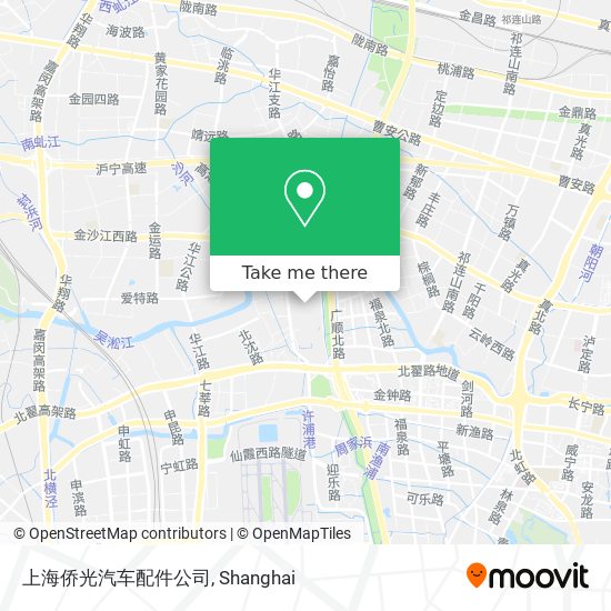 上海侨光汽车配件公司 map