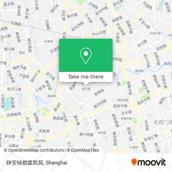 静安锦都森凯苑 map