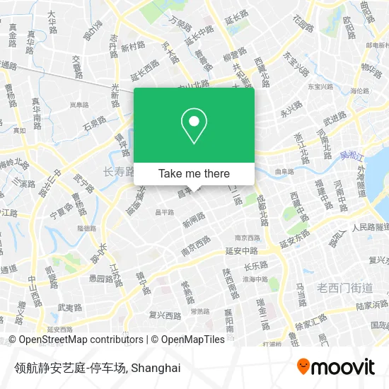 领航静安艺庭-停车场 map