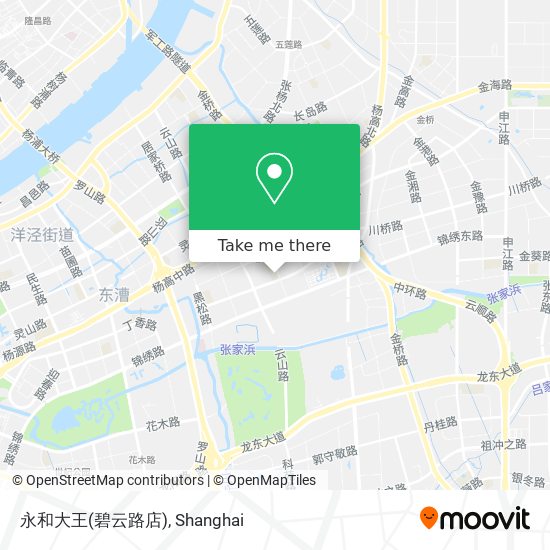 永和大王(碧云路店) map