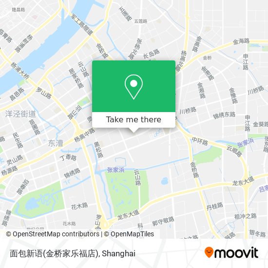 面包新语(金桥家乐福店) map