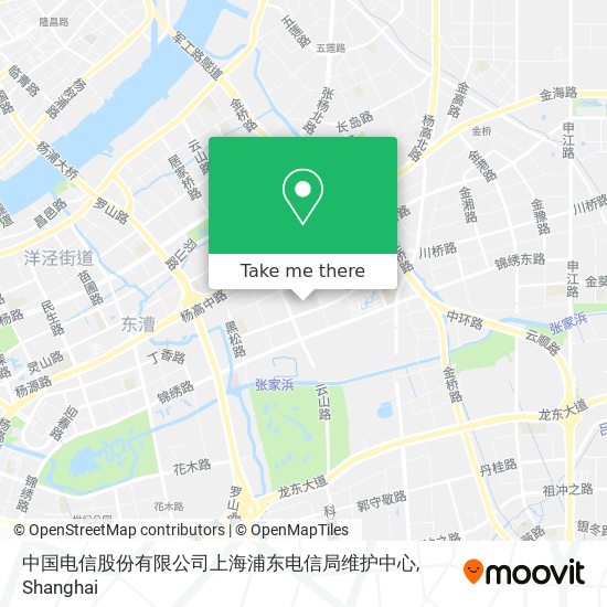 中国电信股份有限公司上海浦东电信局维护中心 map