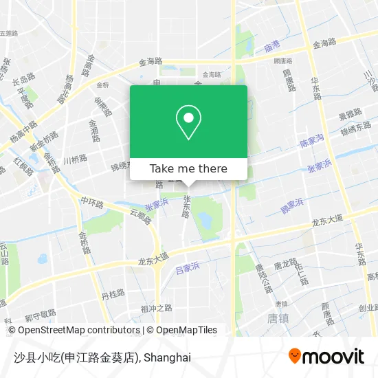 沙县小吃(申江路金葵店) map
