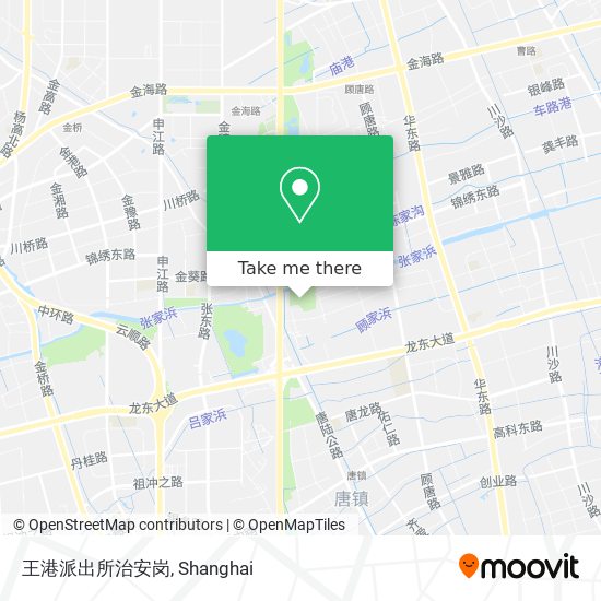王港派出所治安岗 map