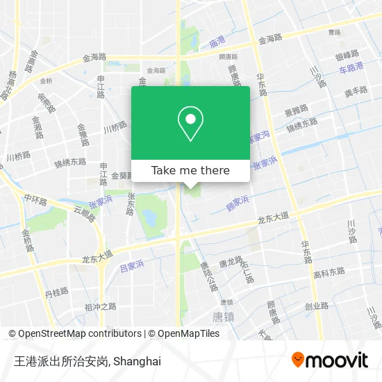 王港派出所治安岗 map