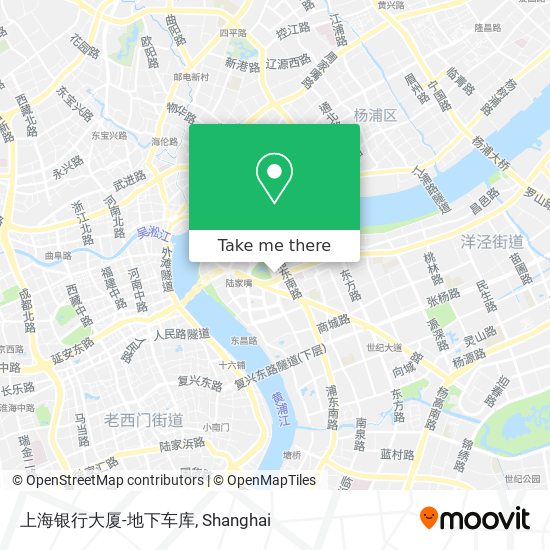上海银行大厦-地下车库 map