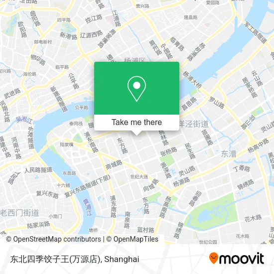 东北四季饺子王(万源店) map