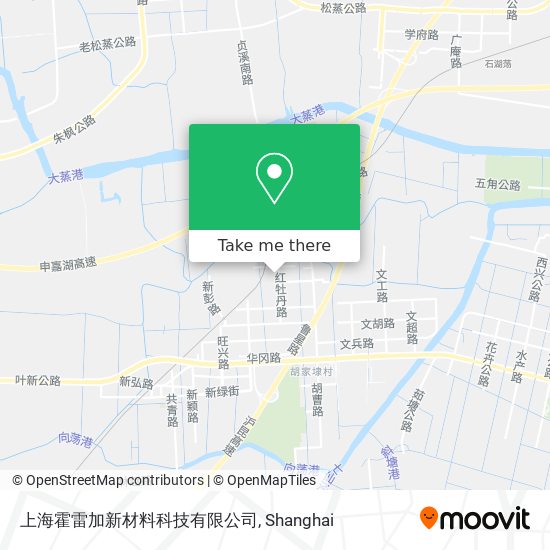 上海霍雷加新材料科技有限公司 map