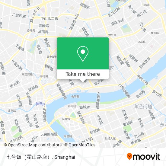 七号饭（霍山路店） map