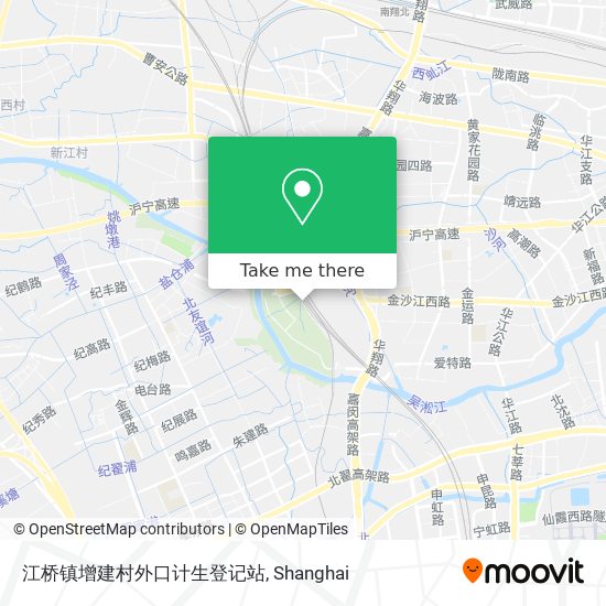 江桥镇增建村外口计生登记站 map
