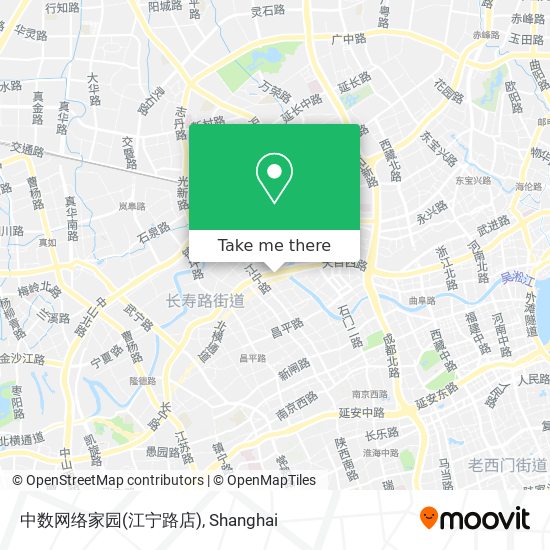 中数网络家园(江宁路店) map