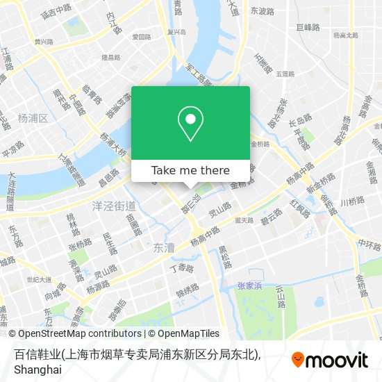 百信鞋业(上海市烟草专卖局浦东新区分局东北) map
