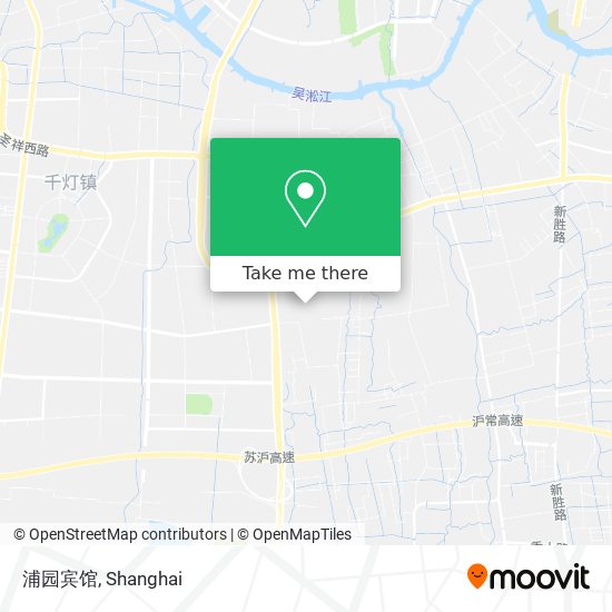 浦园宾馆 map