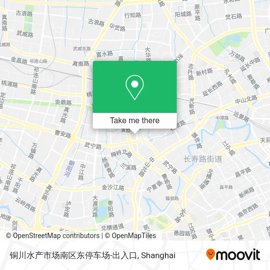 铜川水产市场南区东停车场-出入口 map