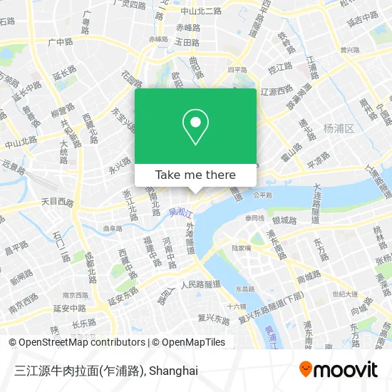 三江源牛肉拉面(乍浦路) map