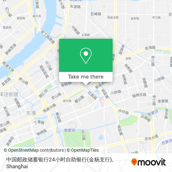中国邮政储蓄银行24小时自助银行(金杨支行) map
