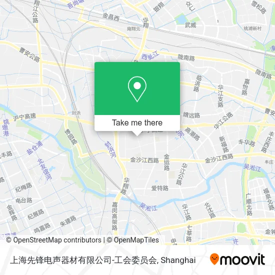 上海先锋电声器材有限公司-工会委员会 map