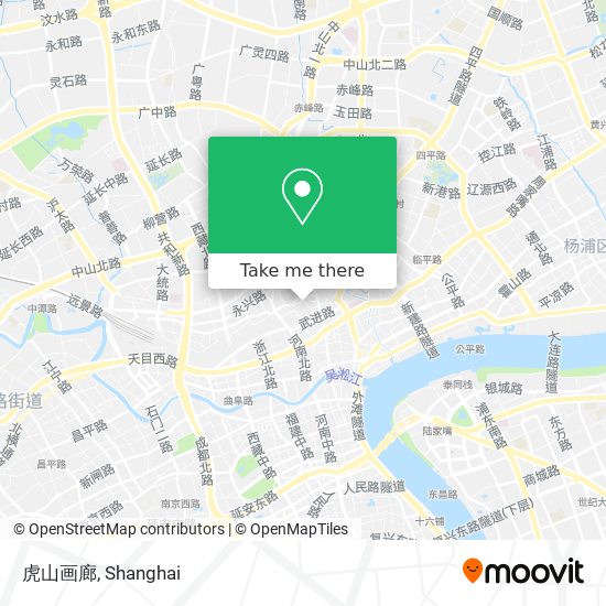 虎山画廊 map