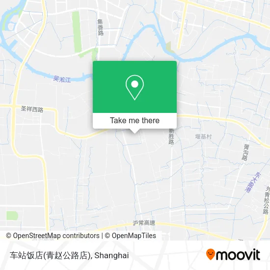 车站饭店(青赵公路店) map