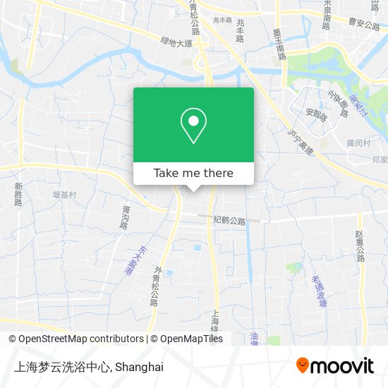 上海梦云洗浴中心 map